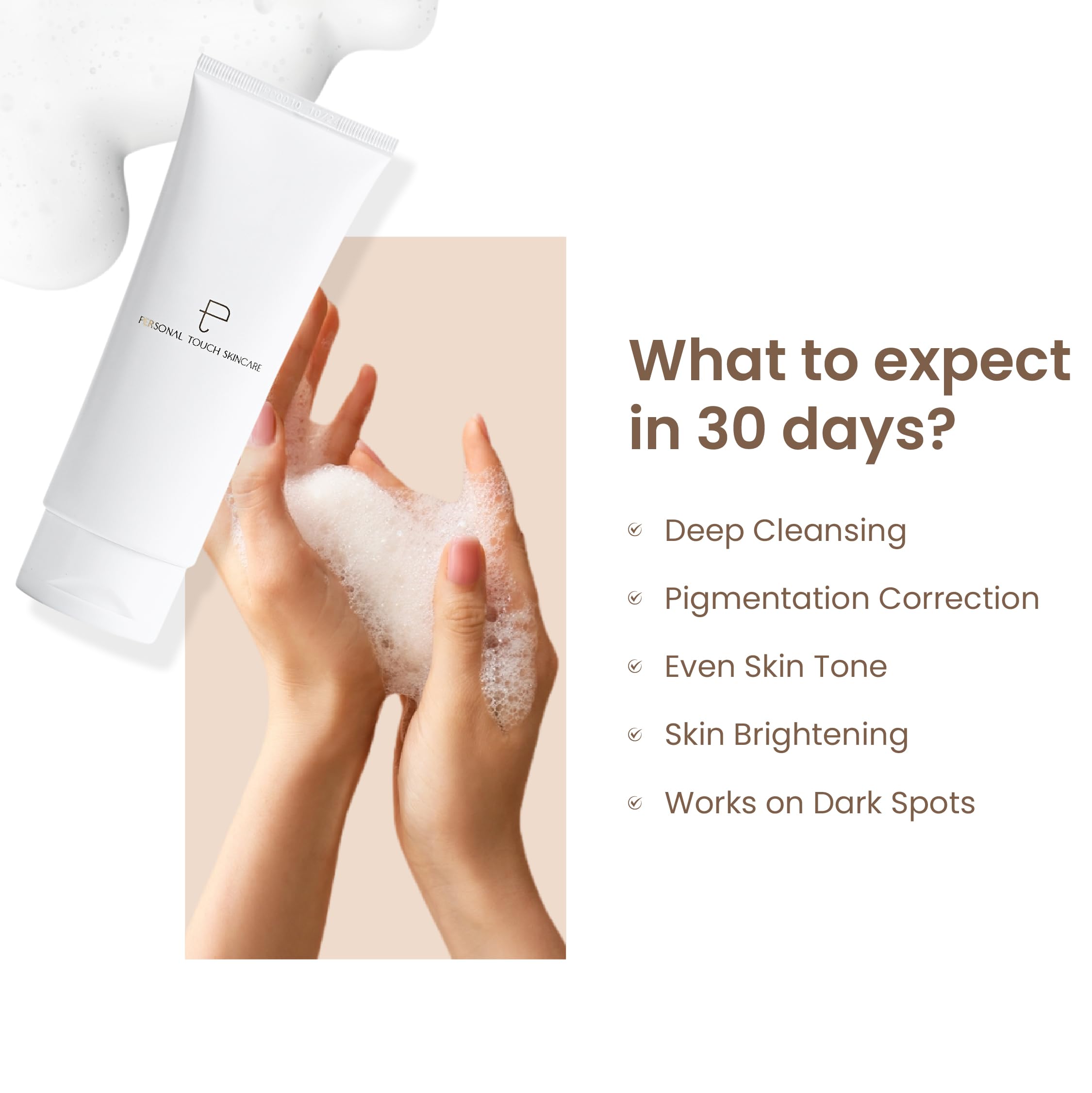Deep Cleansing Milk Face Wash with Niacinamide & Salicylic Acid - Brightening & Pigmentation Correction for Oily, Dry, Normal & Combination Skin | Tea Tree Enriched Formula for Skin Barrier Protection | 100ml | Perfect for Daily Skincare Routine & Travel Essentials