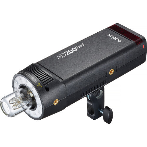 Godox AD200Pro II TTL Pocket Flash - 200Ws Portable Strobe Light with HSS & Wireless Control for Outdoor Photography, Studio Lighting, and On-Location Shoots