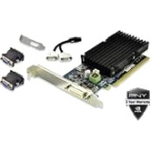 PNY GeForce 8400 GS 1GB GDDR3 PCI Express x16 Graphics Card - DirectX 10.0, DVI & VGA Ports - for Gaming, Video Editing & Home Theater PCs - Upgrade Your Desktop Computer Graphics Performance