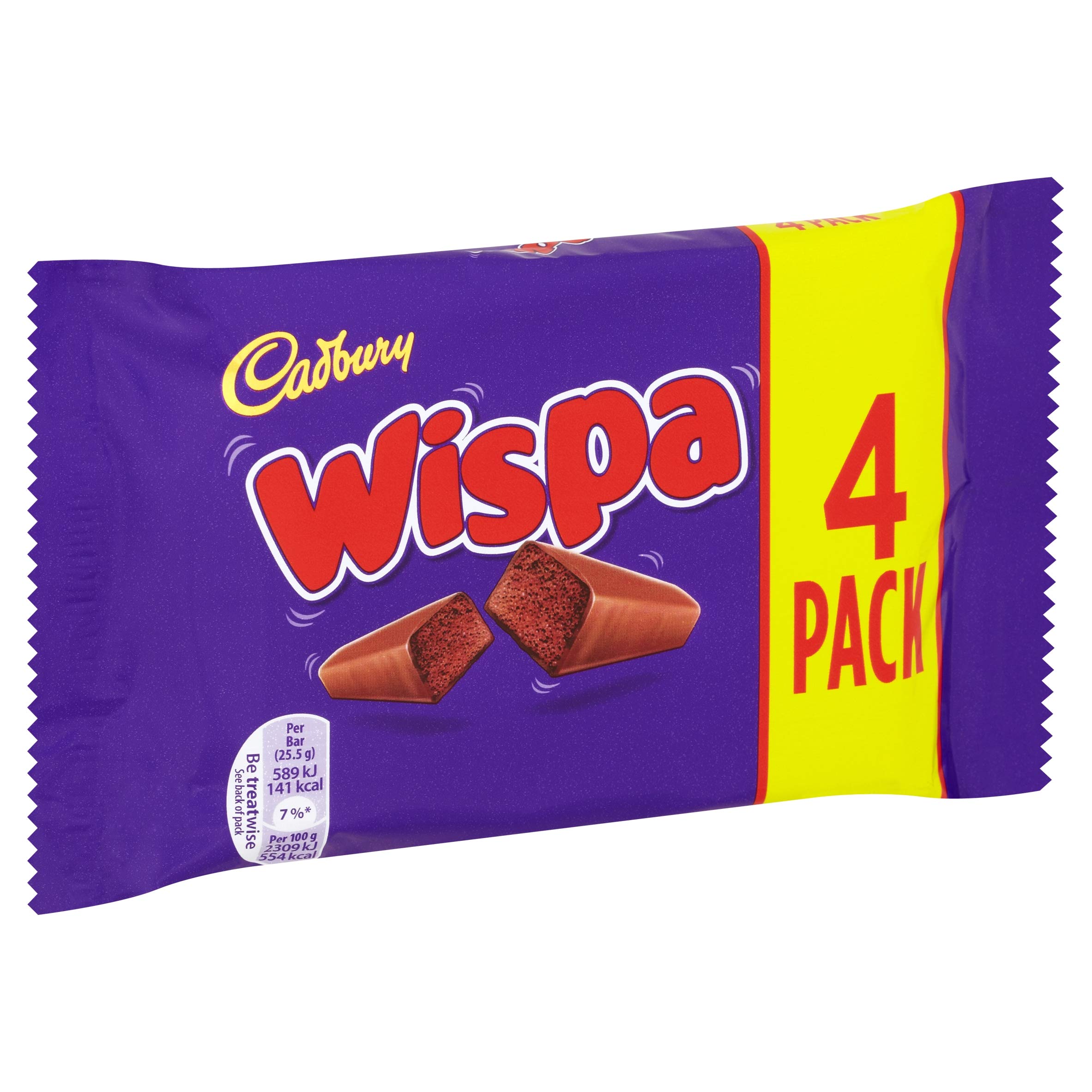 Cadbury Wispa Classic Chocolate Bars - Imported from England UK | Best British Chocolate Candy for Gifts, Parties & Snacking