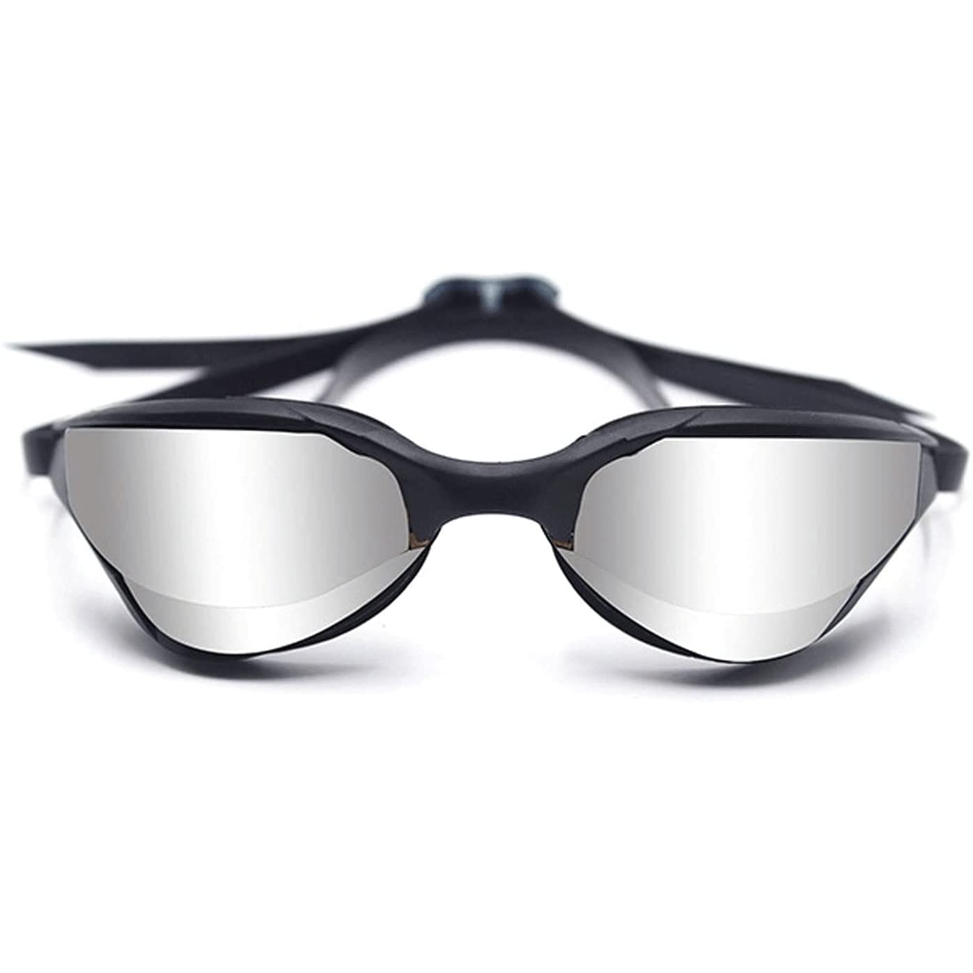 Anti-Fog UV Protection Swim Goggles for Adults & Kids - No Leak Wide View Swimming Goggles for Men, Women, Youth - Perfect for Pool, Beach, and Competitive Swimming (Pack of 1, Color E)
