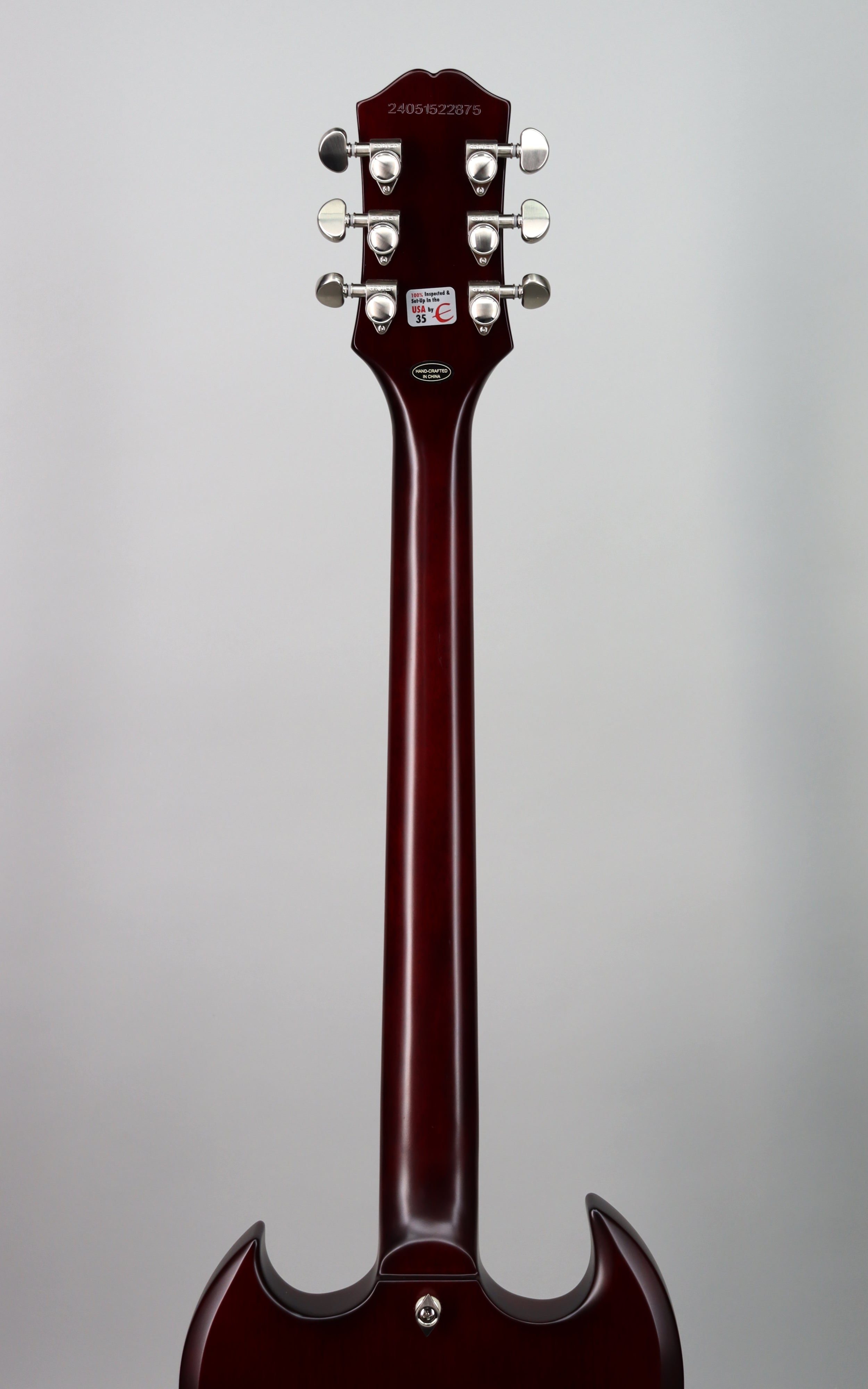 Epiphone SG Prophecy Electric Guitar - Aged Bengal Tiger Burst Finish | Perfect for Rock, Blues & Stage Performances