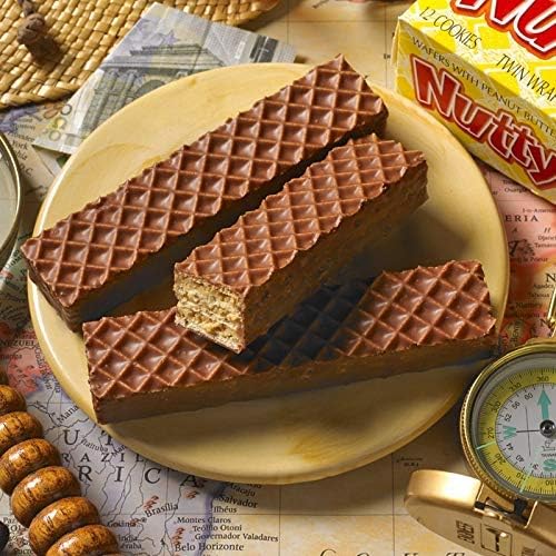 Little Debbie Nutty Buddy Wafer Bars Big Pack (Pack of 2) - Crunchy Peanut Butter & Chocolate Snacks for School Lunches, Office Treats & Road Trips