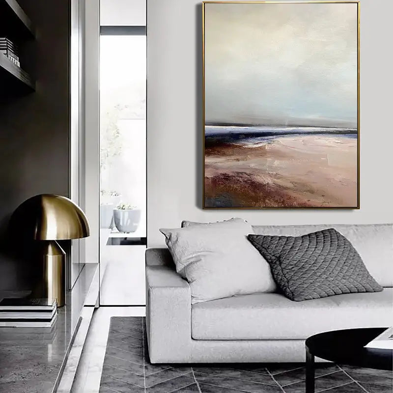 Ocean and Sky Painting #OS026 - Stunning Coastal Wall Art for Living Room, Bedroom & Office Decor