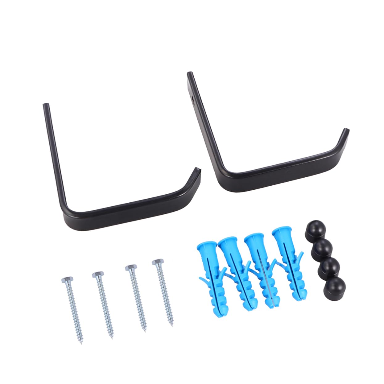 Mikinona 24-Piece Wall Mounted Tire Rack - Heavy Duty & Lightweight Storage Organizer for Car Tires, Yard Tools, Garage Equipment - Perfect for Garage, Basement & Workshop Organization