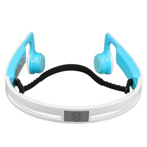 Bluetooth 4.2 Wireless Open Ear Bone Conduction Headphones - Comfortable Lightweight Stereo Headset for Running, Cycling & Outdoor Sports - Compatible with Smartphones & Tablets