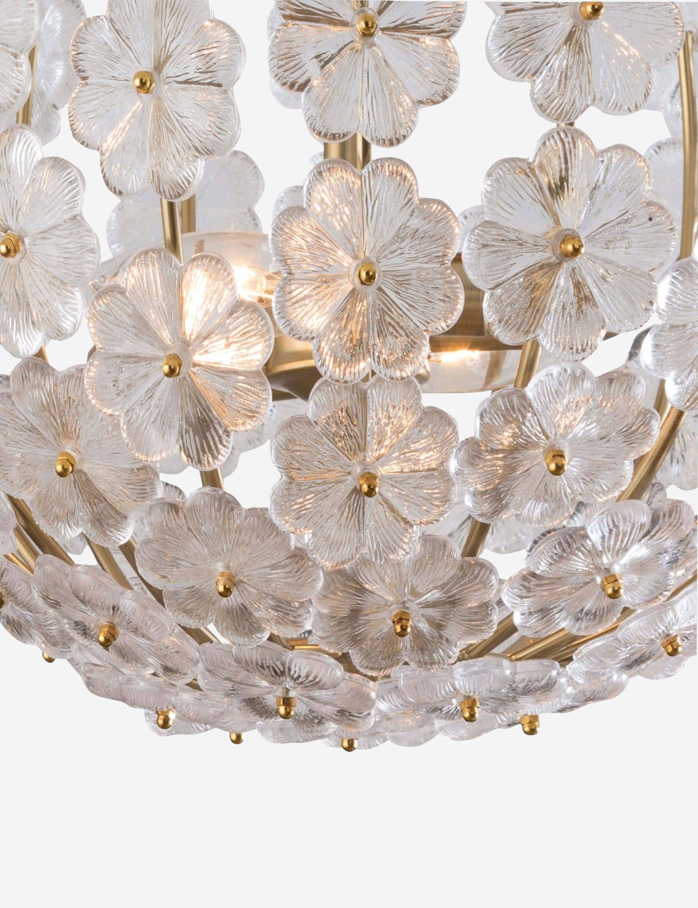 Regina Andrew Charlotte Semi Flush Mount Light - Modern Ceiling Fixture for Dining Room, Bedroom & Hallway Lighting