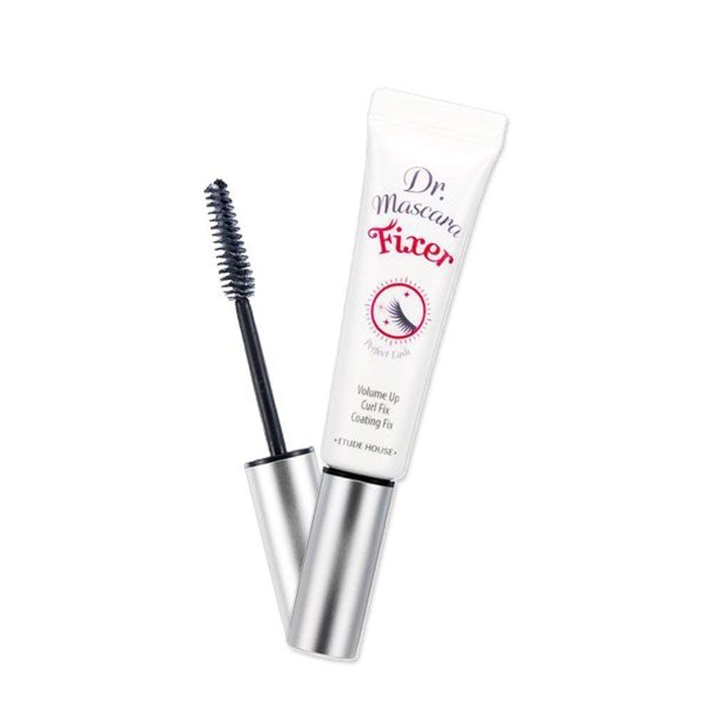 Etude House Dr. Mascara Fixer For Perfect Lash - Long Lasting Waterproof Eyelash Primer (6ml, #01 Black) - Ideal for Daily Makeup & Special Occasions
