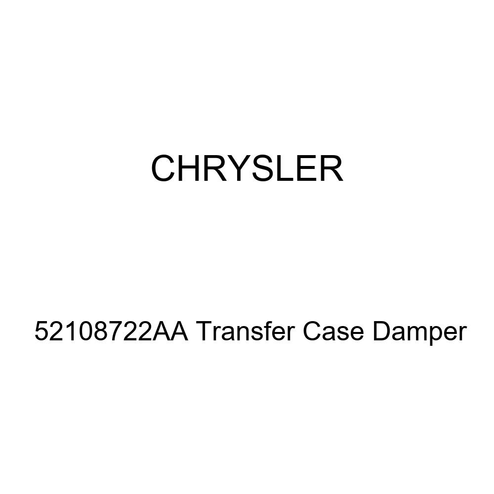 Genuine Chrysler 52108722AA Transfer Case Damper - OEM Replacement Part for Smooth 4WD Performance | Perfect for Off-Roading, Towing & Winter Driving