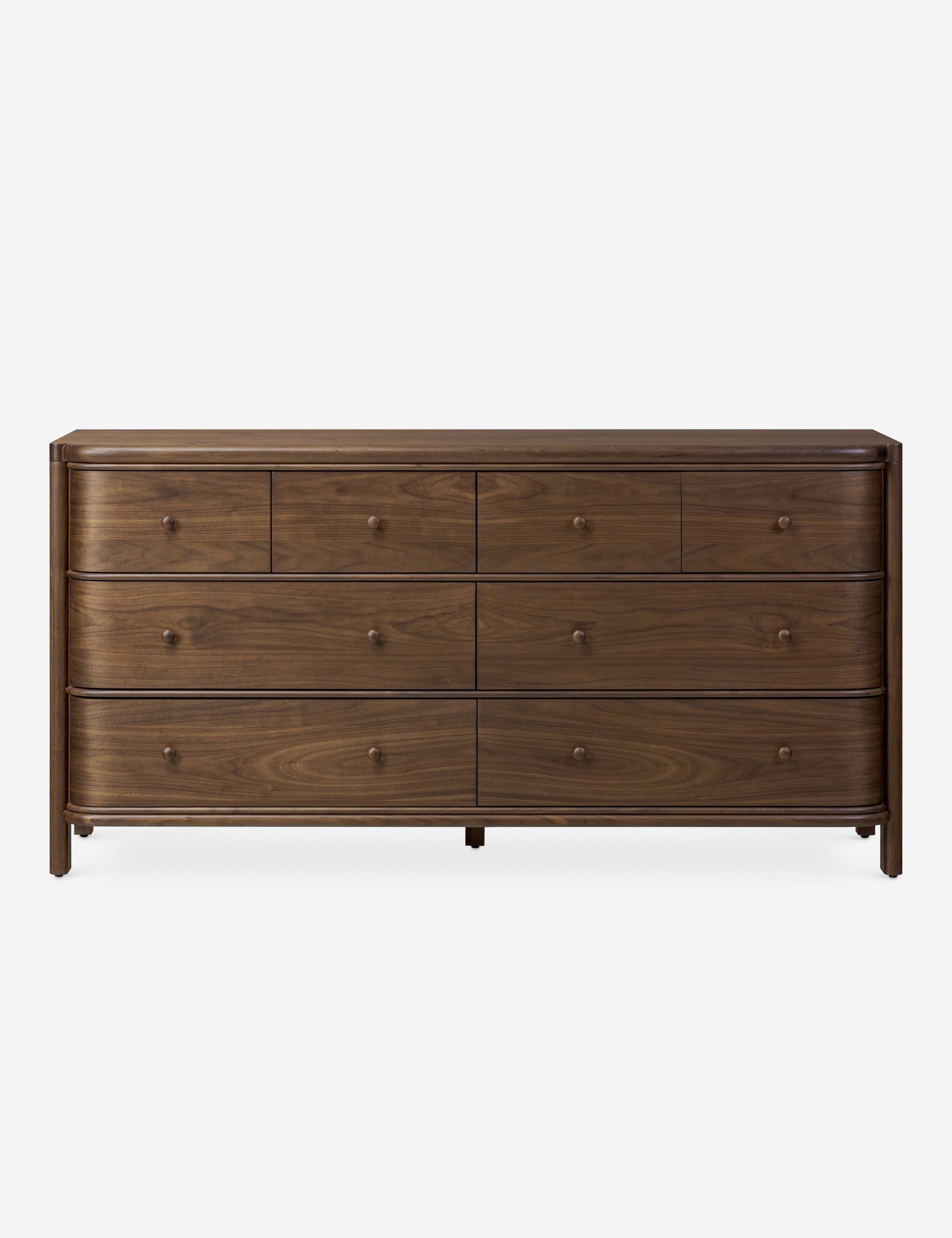 Amber Lewis x Four Hands Agatha 8-Drawer Dresser - Modern Bedroom Storage Furniture for Home Organization & Closet Space Saving