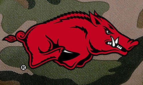 University of Arkansas Razorbacks Camo Lunch Bag - Insulated Shoulder Lunch Box for School, Work & Outdoor Activities | Arkansas Razorbacks Fan Gear