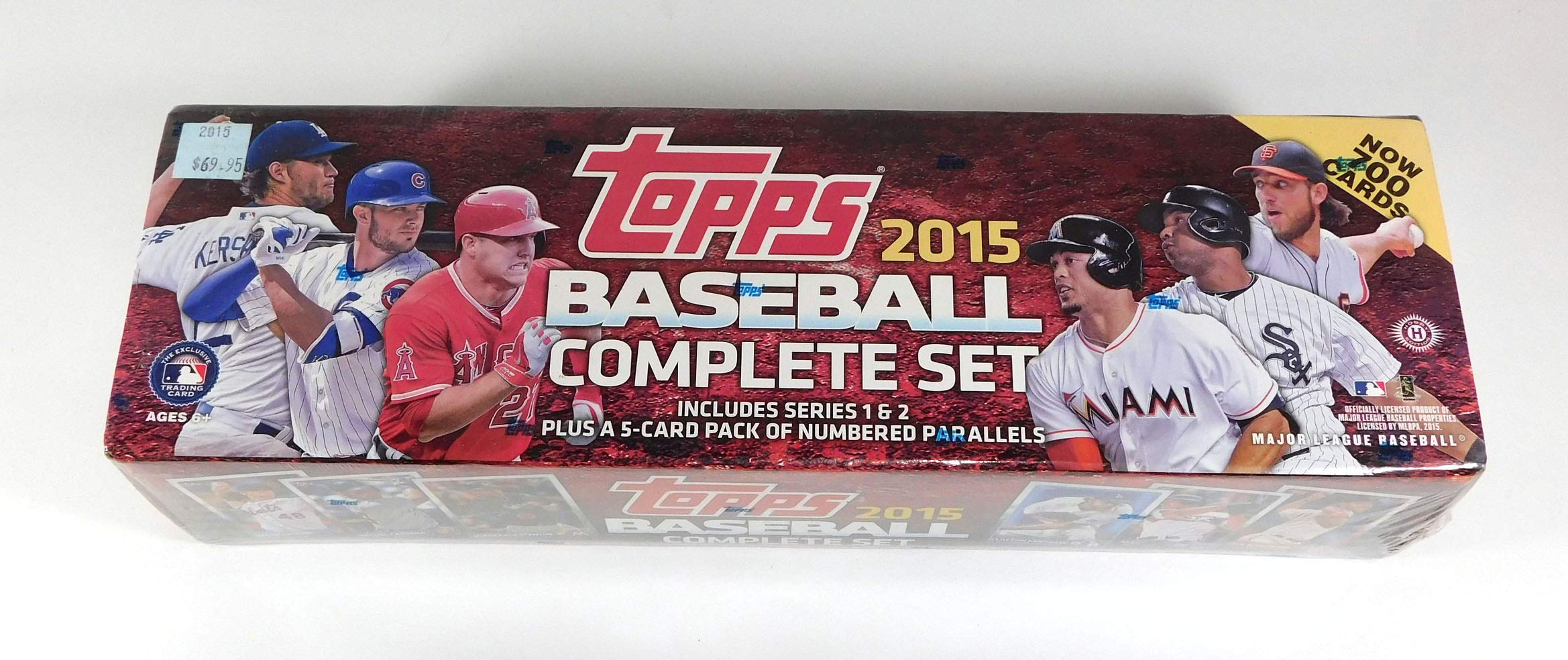 2015 Topps Baseball Factory Set - 700 Cards with Parallels & Inserts | Complete MLB Trading Card Collection for Collectors & Fans | Perfect for Display, Trading & Investment
