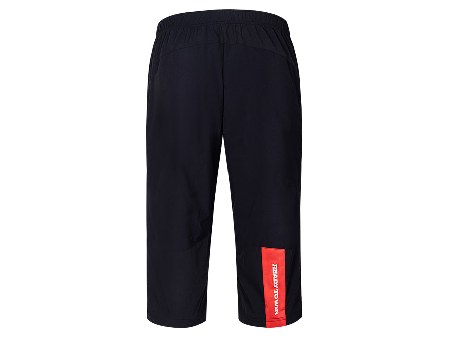 Victor R 10204C Unisex Badminton Shorts - Breathable Quick-Dry Sports Pants for Men & Women [Black] - Perfect for Badminton, Tennis, Gym & Outdoor Activities