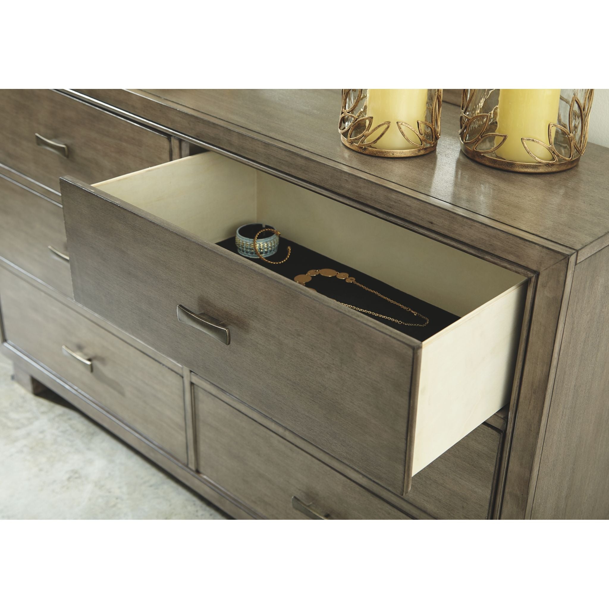 Arnett 5-Piece Gray Bedroom Storage Set - Organize Your Closet, Dresser & Nightstand for a Tidy Space