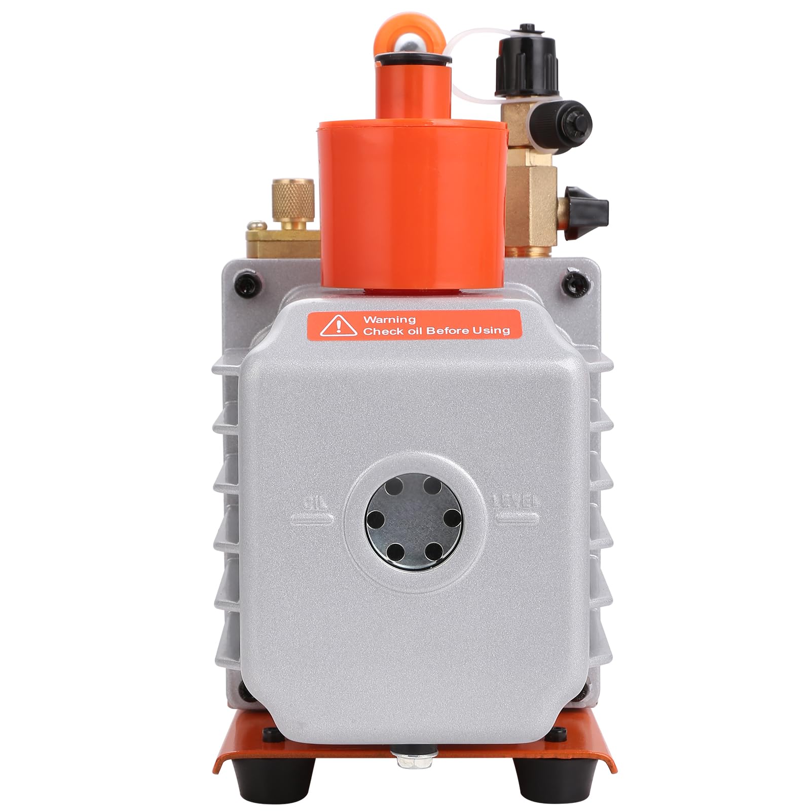 VEVOR 2 Stage 5 CFM Rotary Vane Vacuum Pump 120V - HVAC Refrigerant Recovery Pump for AC Repair, Refrigeration Maintenance, Resin Degassing & Auto Air Conditioning Service - Perfect for HVAC Technicians & DIY Home Repair