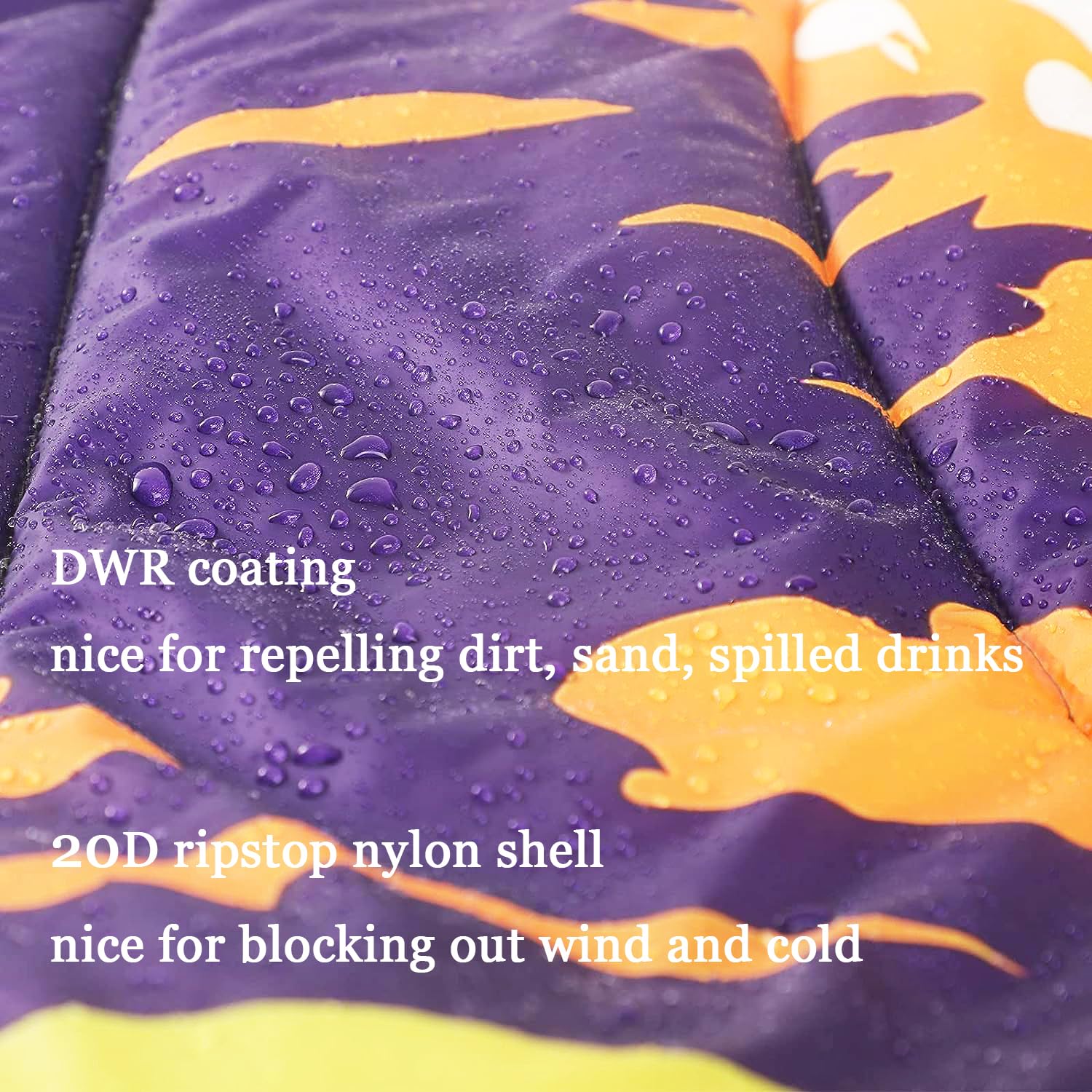 Premium Waterproof Camping Blanket - Ultra Warm & Cozy Travel Blanket for Outdoor Adventures, Hiking, Picnics & Mountain Trips (78