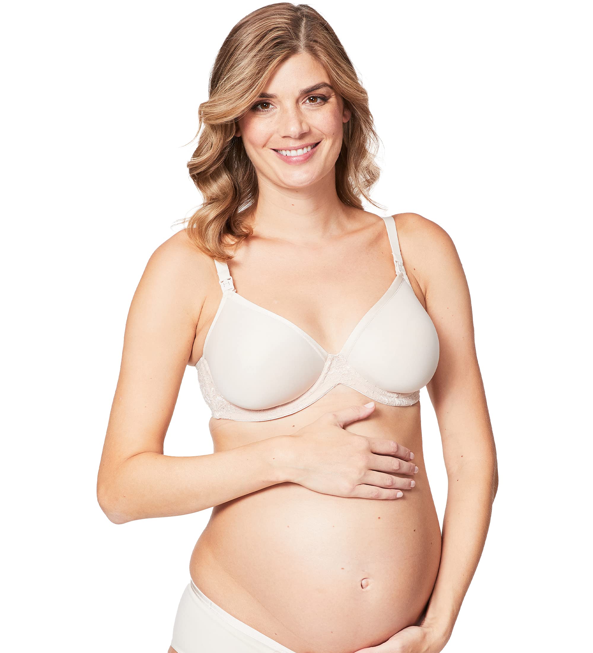 Cake Maternity Waffles Flexi Wire Nursing Bra - Supportive Breastfeeding & Pregnancy Bra for Comfortable All-Day Wear - Perfect for Nursing, Pumping and Postpartum Recovery