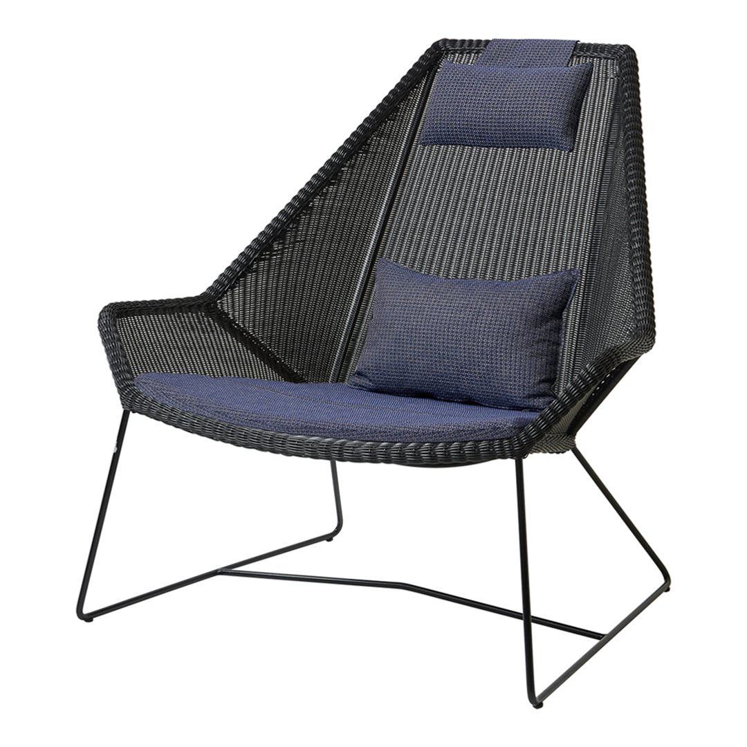 Breeze Highback Chair - Comfortable Outdoor Patio Furniture for Relaxing in Garden, Poolside or Backyard