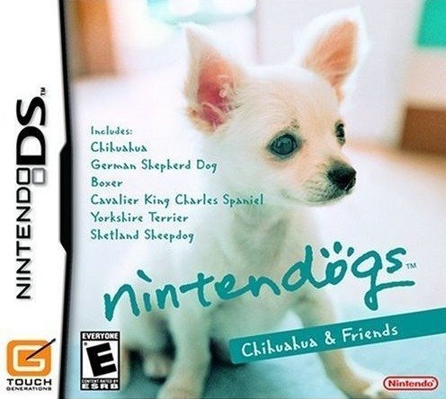Nintendogs Chihuahua & Friends - Virtual Pet Game for Nintendo DS - Perfect for Kids & Animal Lovers - Play, Train & Care for Your Digital Puppy at Home or On The Go