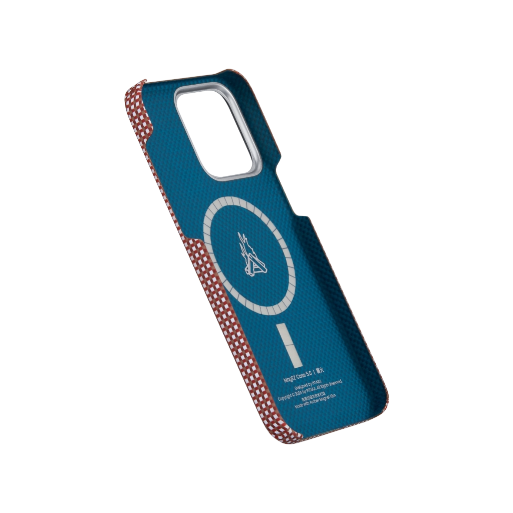 PITAKA x AWA MagEZ Case 5 for iPhone 15 Pro & Pro Max - Slim Protective Magnetic Phone Cover with Wireless Charging | Perfect for Work, Travel & Everyday Use