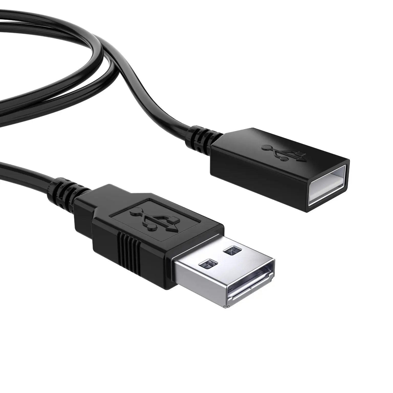6 Foot Male to Female USB 2.0 Extension Cable - High Speed Data Transfer for Computers, Printers, Scanners & More | Durable & Reliable Connectivity Solution