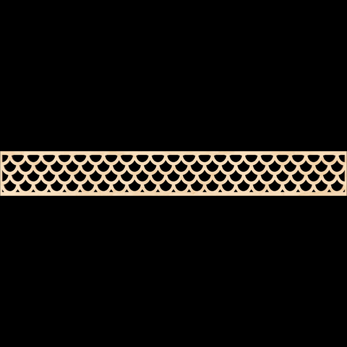 Hudson Fretwork Moulding - Decorative Wood Trim for Home & Furniture | Perfect for DIY Projects, Wall Paneling, and Cabinet Accents