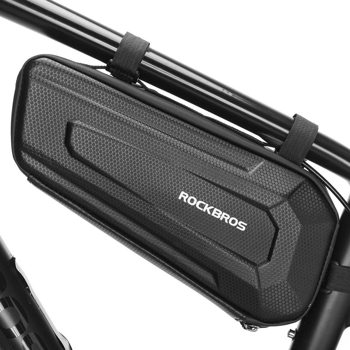 ROCKBROS Waterproof EVA Bike Frame Bag - Triangle Storage Pouch for Mountain & Road Bicycles | Under Top Tube Saddle Bag | Durable Cycling Accessories for Commuting, Touring & Outdoor Adventures