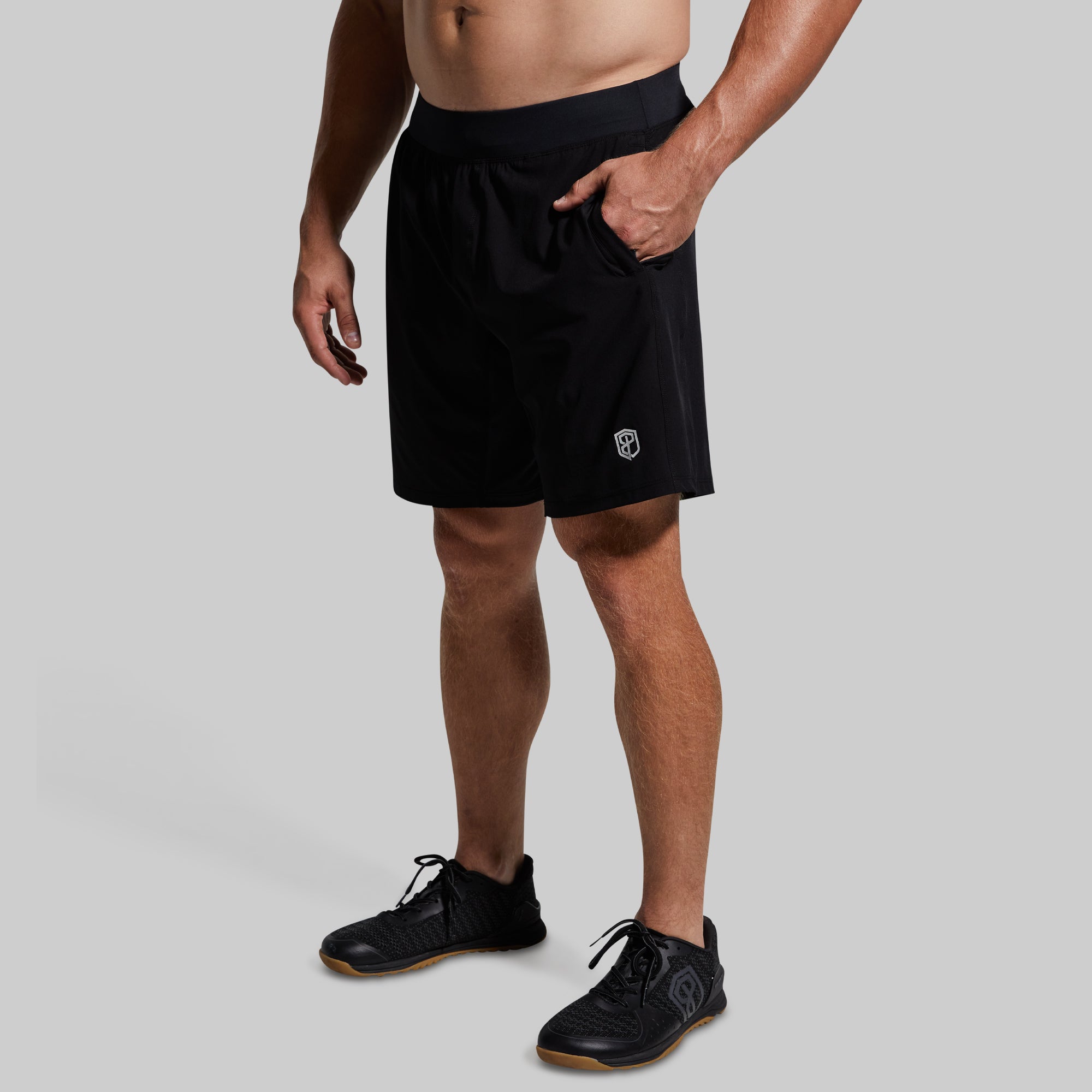 Versatile Black Shorts for Men - Comfortable Stretch Fit 9