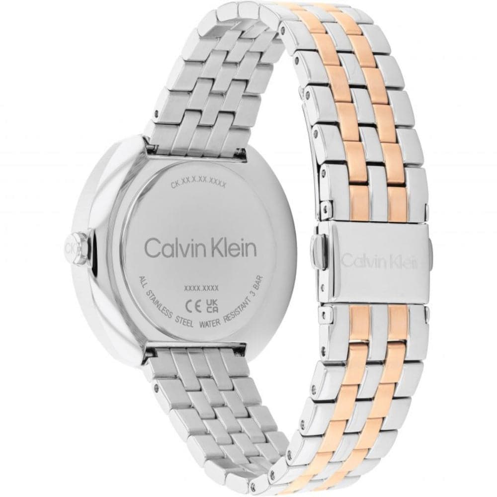 Calvin Klein Women's Chronograph Two-Tone Stainless Steel Watch 25200337 - Elegant Dress Watch for Business, Parties & Special Occasions