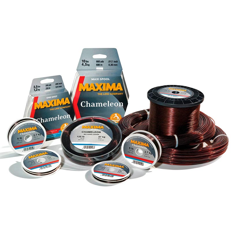 Maxima Monofilament Fishing Leader Line - Strong Invisible Fluorocarbon for Bass, Trout & Saltwater Fishing - Perfect for Freshwater & Offshore Angling