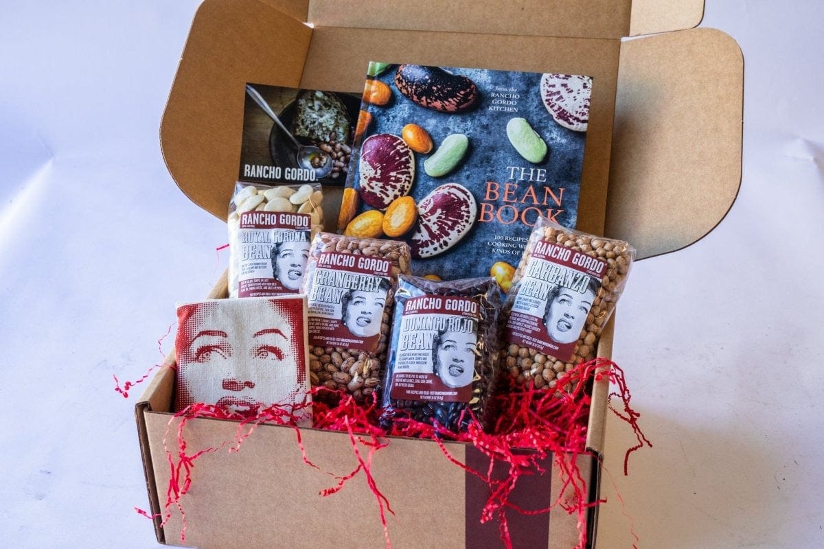 Premium Rancho Gordo Heirloom Beans Gift Box - Organic Non-GMO Heirloom Beans Variety Pack - Perfect for Gourmet Cooking, Healthy Meals & Unique Gifts