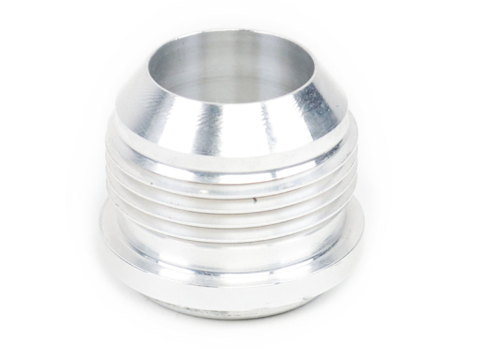 16AN Weld Bung Aluminum Fitting - 34-40016 - High Performance Aluminum Alloy Weld-on Bung for Fuel, Oil & Coolant Systems - Perfect for Automotive, Racing & Marine Applications