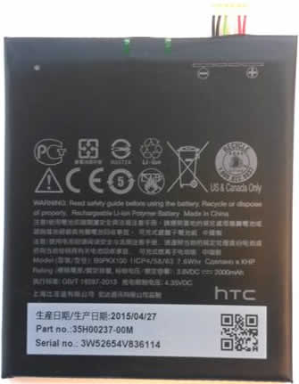 Original HTC 35H00237-00M Replacement Battery for Desire 626/626G - Long-Lasting Power for HTC Smartphones - Perfect for Travel, Work & Daily Use
