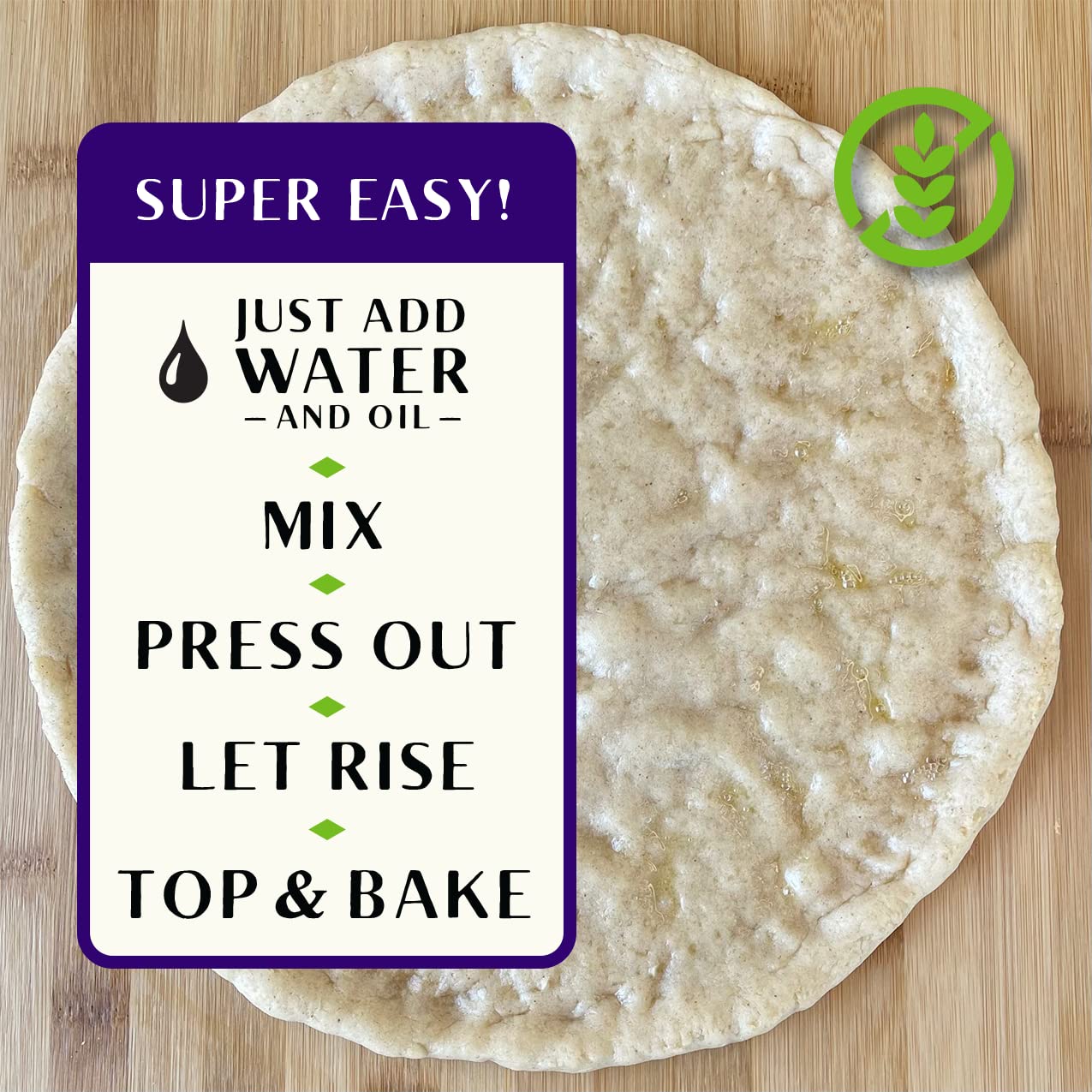 Gluten Free Pizza Dough Mix - 13.9 oz (3 Pack) | Urban Slicer Pizza Worx | Perfect for Homemade Pizza, Breadsticks & Calzones | Keto & Vegan Friendly