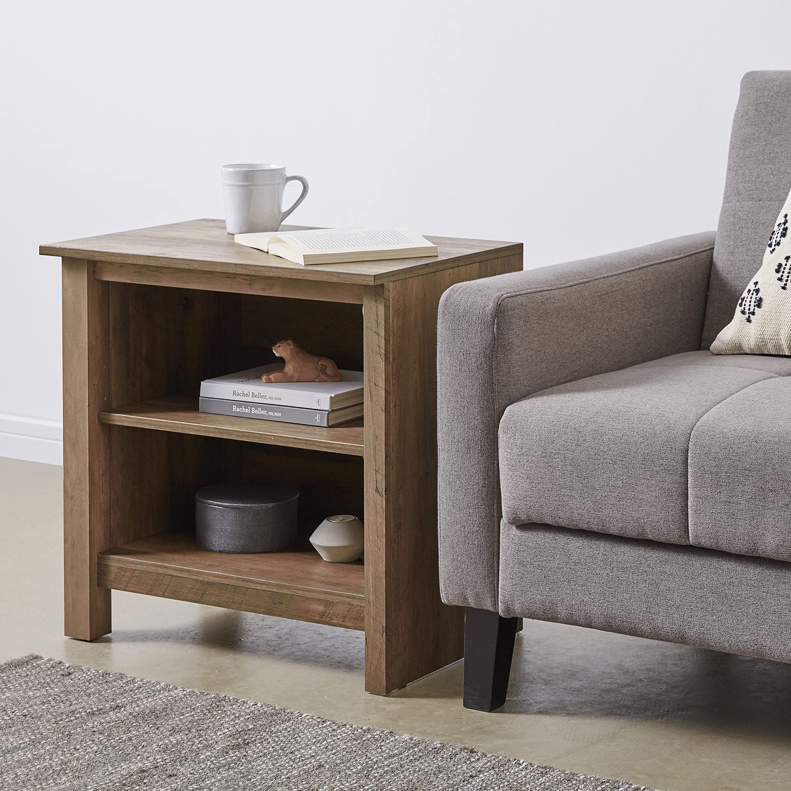 Rustic Oak TV Stand 70 Inch - Modern Entertainment Center with Storage for Living Room, Bedroom & Home Theater | ROCKPOINT Media Console
