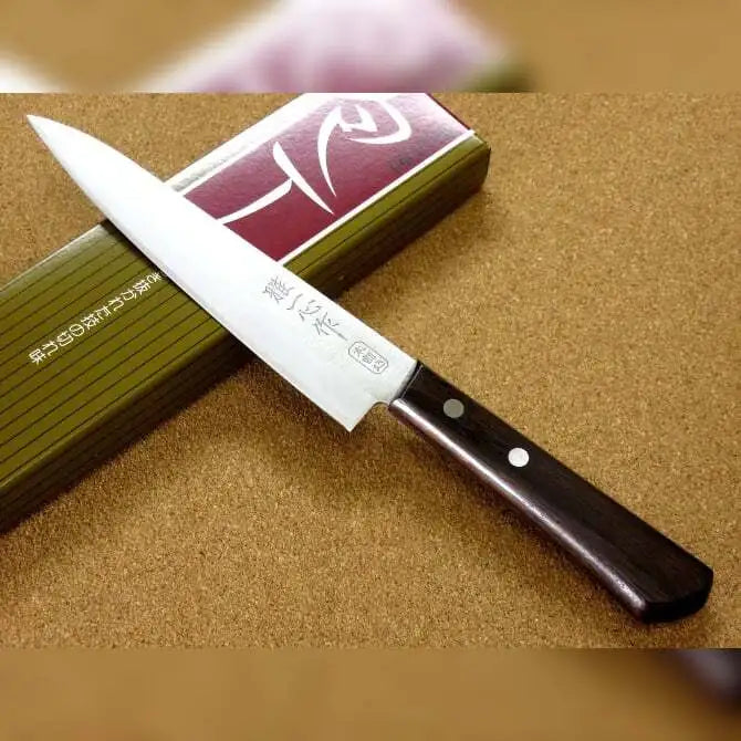 Miyabi Issin Utility Knife by Kanetsugu - Premium Japanese Kitchen Knife for Slicing, Dicing & Chopping - Perfect for Home Chefs & Professional Cooking