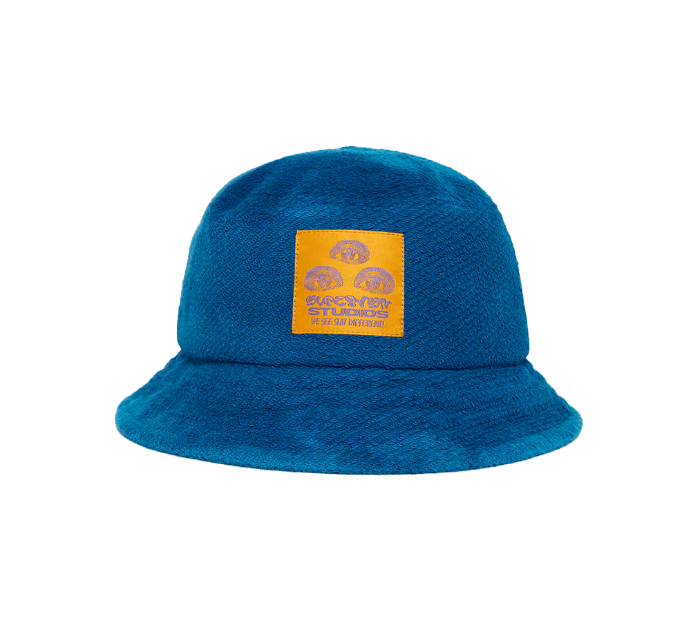 Stylish Dyed Beach Hat for Women - UV Protection Wide Brim Sun Hat for Summer Vacation, Pool Party & Outdoor Activities