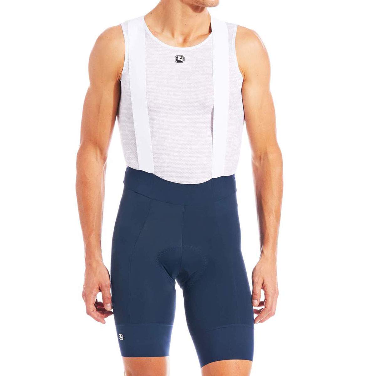 Giordana Men's Fusion Cycling Bib Shorts - High Performance Bike Shorts for Road & Mountain Biking - Comfortable & Breathable for Long Rides