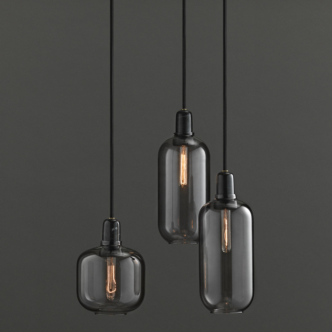 Modern Amp Pendant Lamp - Industrial Style Hanging Light Fixture for Kitchen Island, Dining Room & Living Room Decor