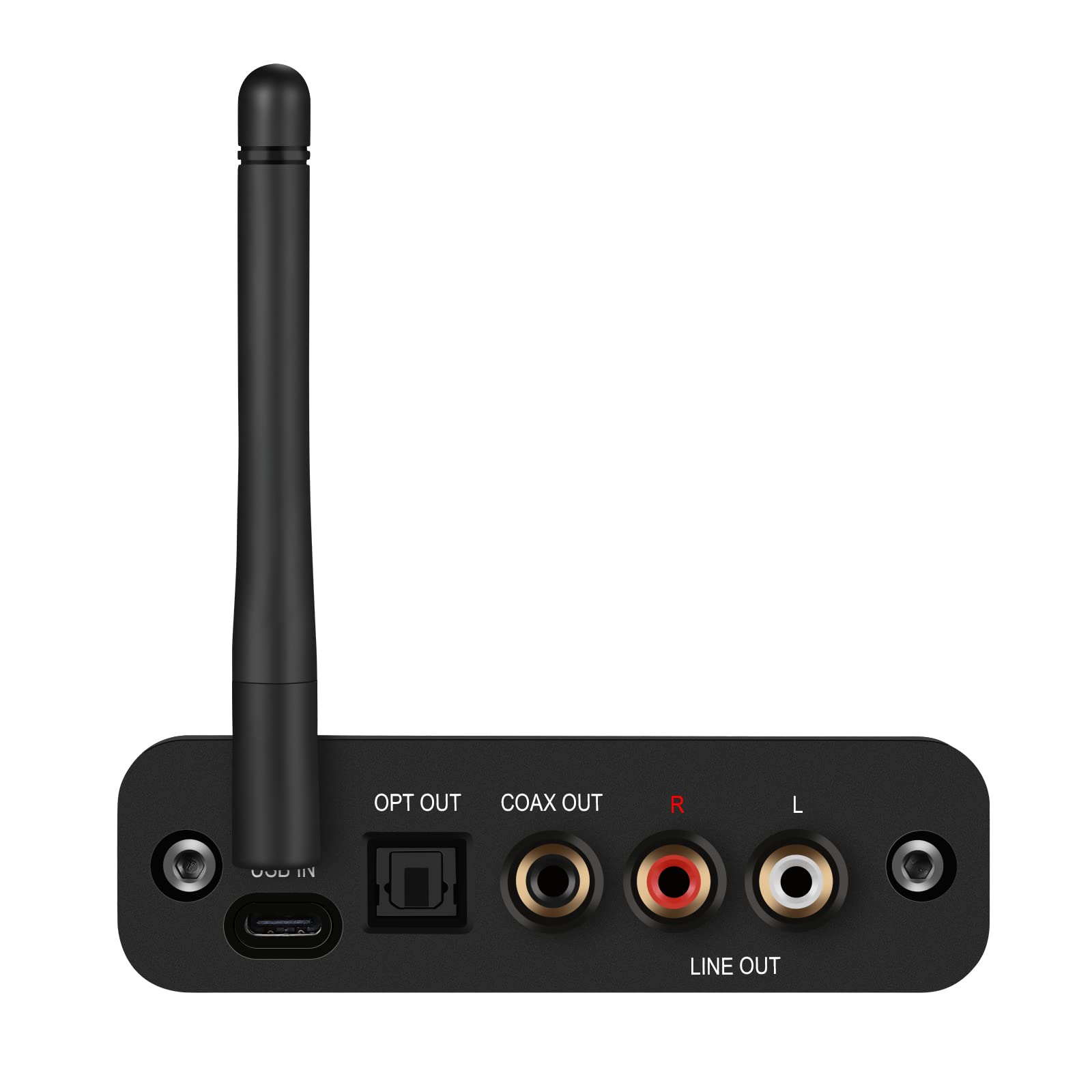 High-Fidelity B2 aptX HD & LDAC Bluetooth 5.1 Audio Receiver with ESS DAC - Hi-Res Wireless Adapter for Home Theater, Analog RCA, Digital Coaxial/Optical Outputs - Perfect for Audiophiles & Music Streaming Enthusiasts