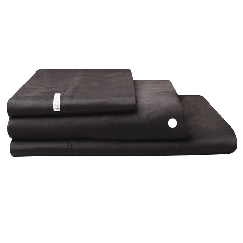 Premium 100% Egyptian Cotton Sateen Fitted Sheet - 400 Thread Count King Size - Luxurious Soft Bed Sheet for Single Beds - Perfect for Hotels, Guest Rooms & Cozy Bedrooms