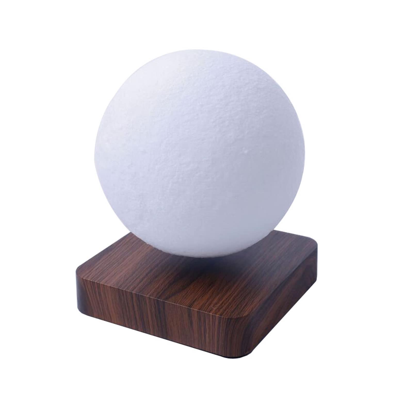 SUIYUAN Magnetic Levitation Moon Lamp - 3D Touch LED Night Light, Floating Rotating Moon Lamp with Dark Color Glow & UK Plug - Perfect for Bedroom Decor, Romantic Gifts, and Ambient Lighting