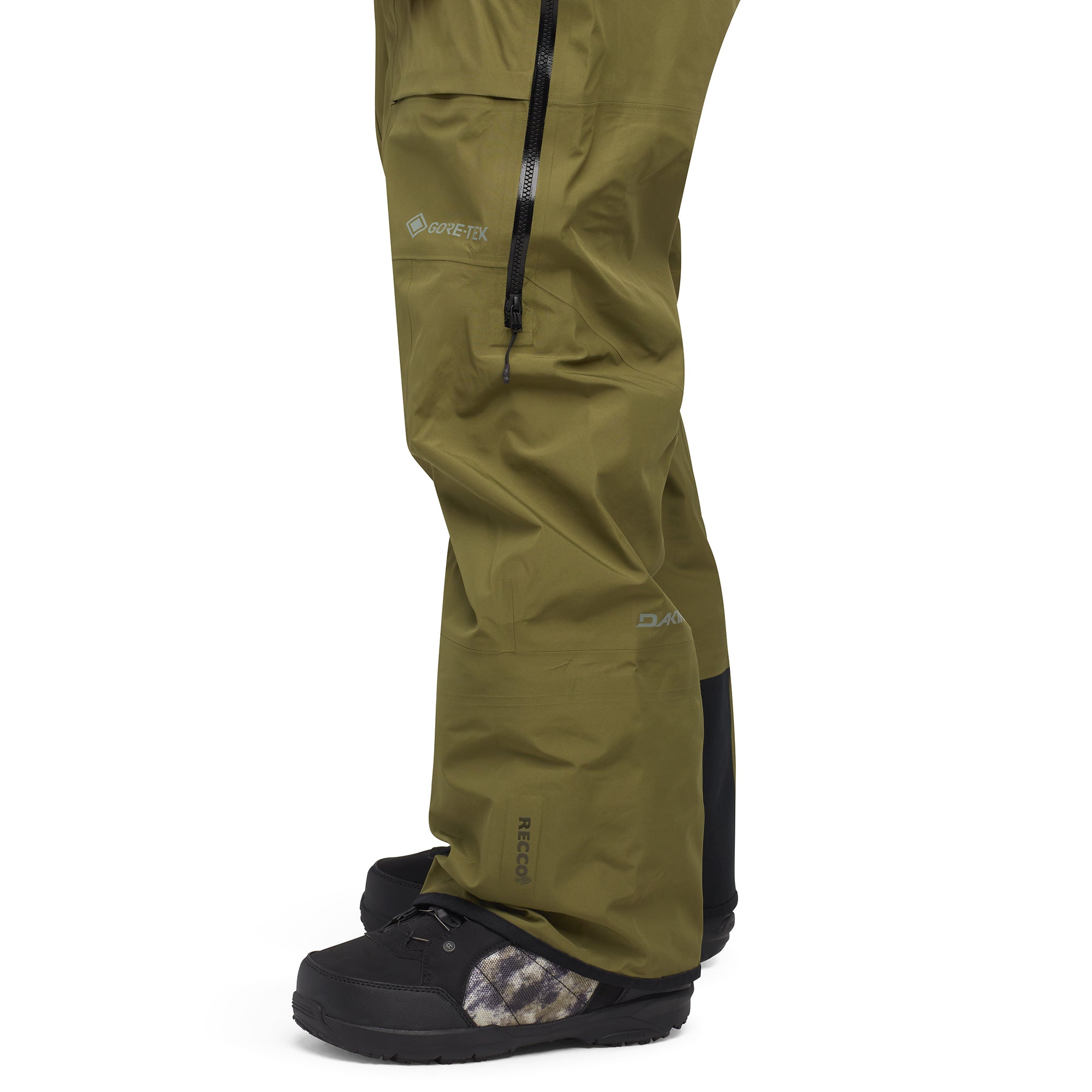 Stoker Gore-Tex 3L Bib Pants for Men - Waterproof Ski & Snowboard Bib Overalls for Winter Sports & Outdoor Activities