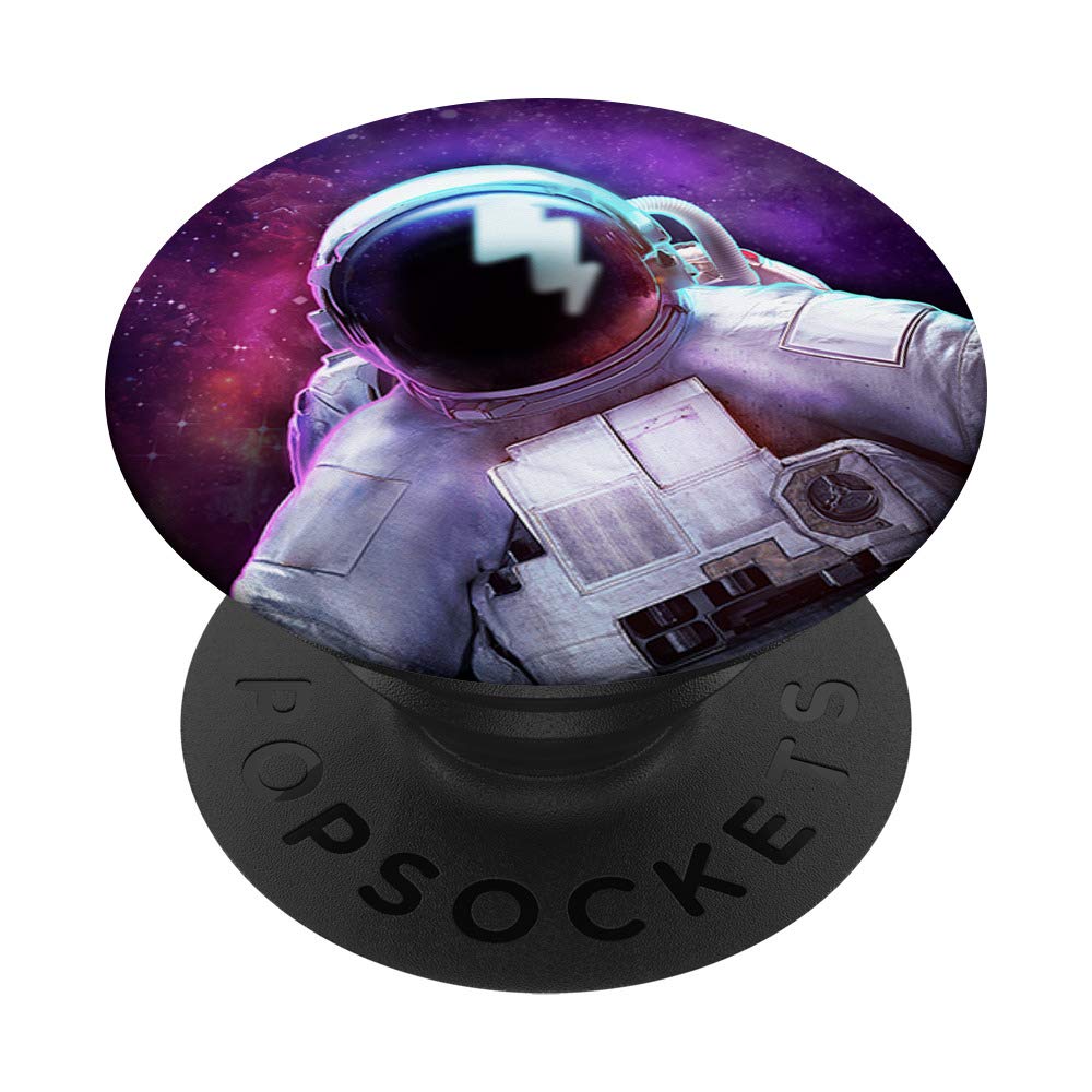 Spacewalker PopSockets PopGrip - Interchangeable Phone Grip & Stand for iPhone, Samsung, Tablets | Perfect for Selfies, Gaming, and Hands-Free Viewing