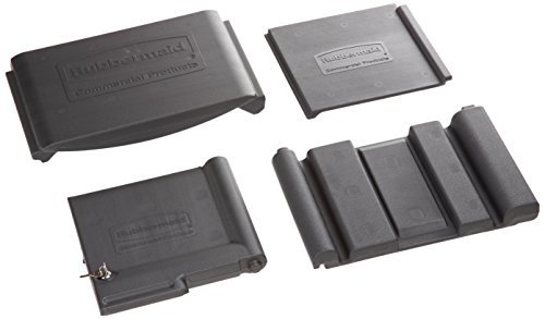 Rubbermaid Commercial Locking Cabinet Door for Cleaning Cart - Black Utility Cart Accessory | Compatible with Traditional Janitorial Carts (Cart Not Included) | Perfect for Schools, Hospitals & Office Cleaning Supplies Storage