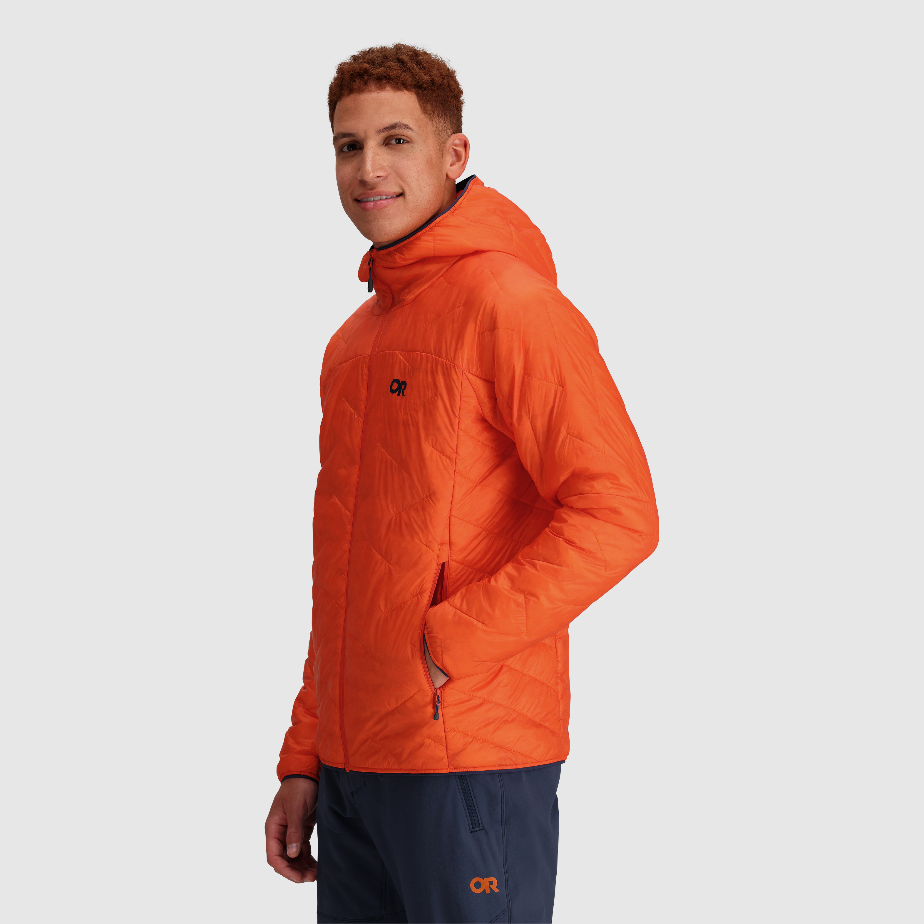 Men's SuperStrand LT Hoodie - Lightweight Water-Resistant Outdoor Jacket for Hiking, Camping & Everyday Wear