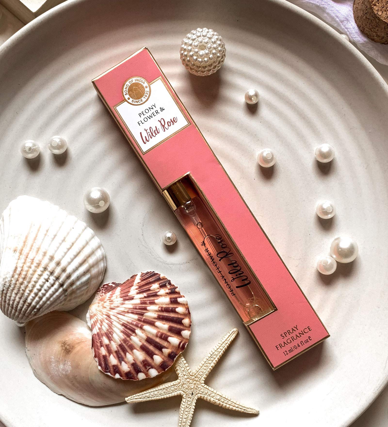 12ml Prive Collection Eau de Parfum - Wild Rose & Peony Floral Fragrance in Elegant Glass Bottle | Perfect for Date Nights, Special Occasions & Gift Giving