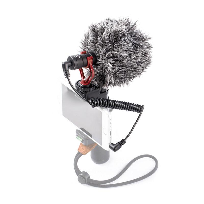 Boya BY-MM1 Professional Cardioid Condenser Video Microphone for Smartphones, DSLR Cameras - Perfect for Vlogging, YouTube Videos & Live Streaming