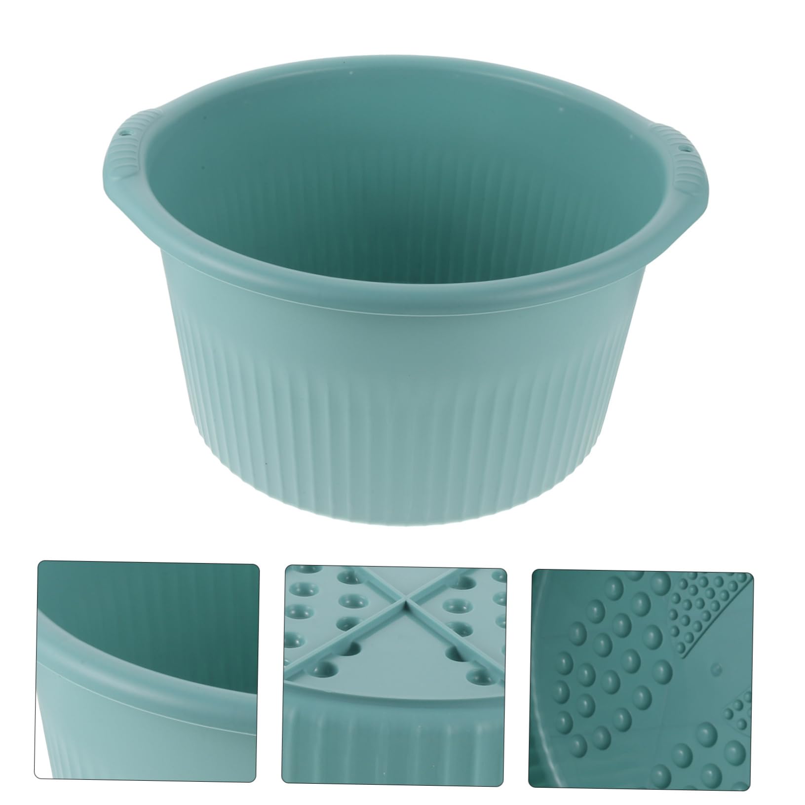 Beaupretty Reusable Foot Soaking Basin - Portable Foot Spa Bath for Relaxation & Comfort - Perfect for Home Pedicure, Post-Workout Recovery & Stress Relief