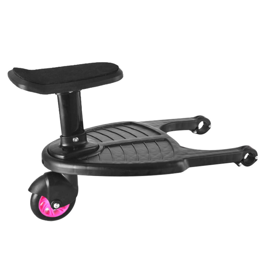 Zerlibeaful Kids Stroller - Lightweight 25Kg Wheeled Pushchair with Step Up Buggy & Bike Pouch for Phone | Perfect for Outdoor Walks, Shopping, and Family Travel